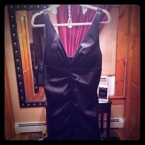 Black cocktail dress